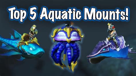 mounts for traveling underwater wow.